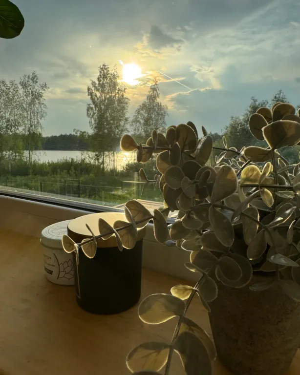 Коттедж Уютный домик А-фрейм с видом на озеро — Дубна