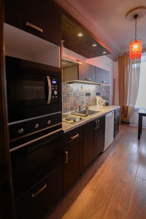 Квартира Квартира Апартамент в тихом центре в стиле Старый Питер — Новосибирск