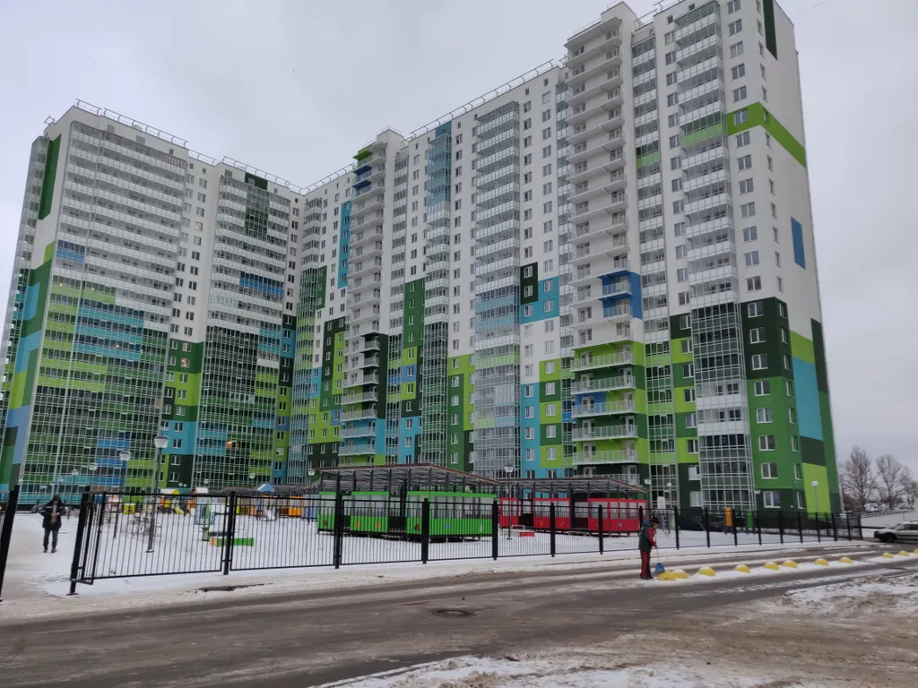 Квартира Квартира Green с кондиционером — Санкт-Петербург
