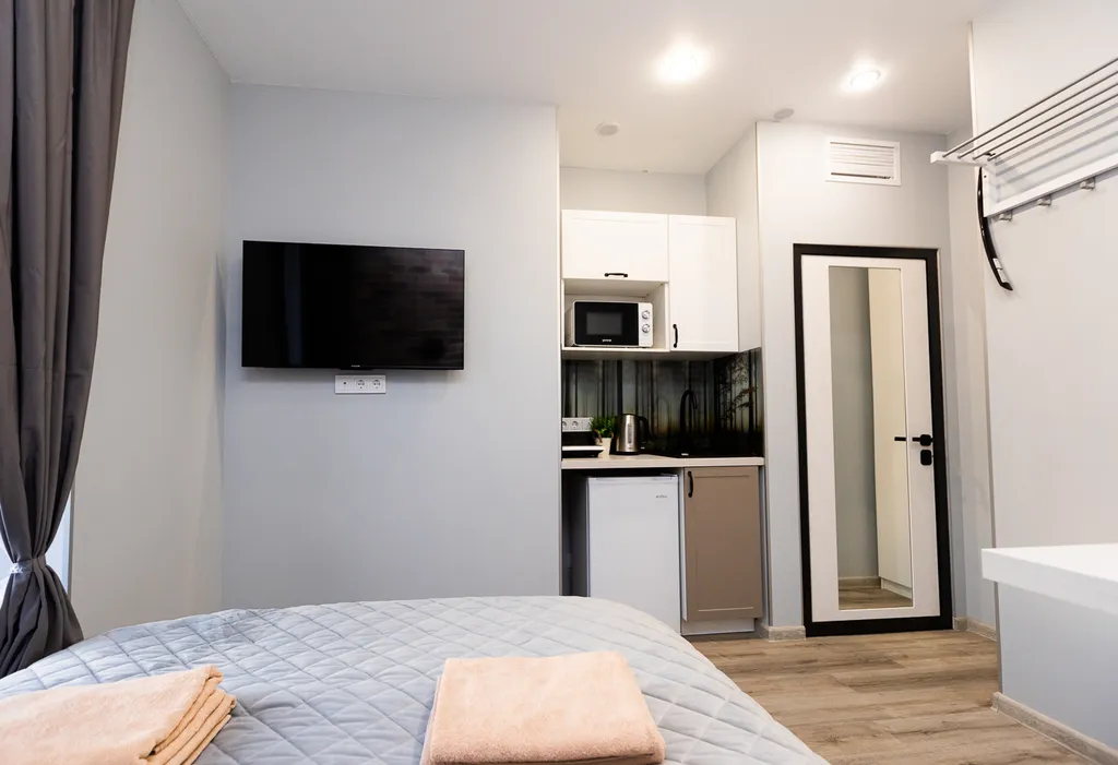 Уютная студия рядом с лесопарком