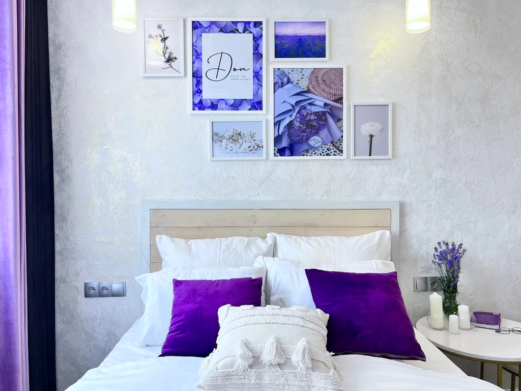 Квартира Уютная квартира в фиолетовых тонах — Симферополь