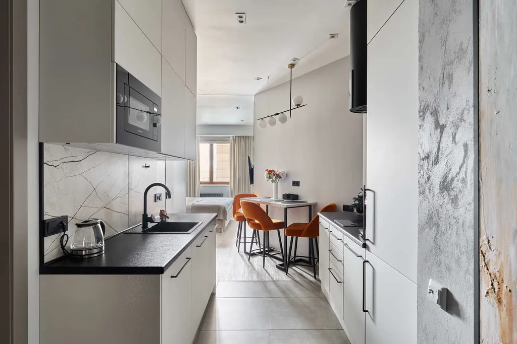 Квартира Квартира Стильная студия у Садового кольца — Москва