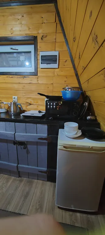 А-фрейм с банным чаном