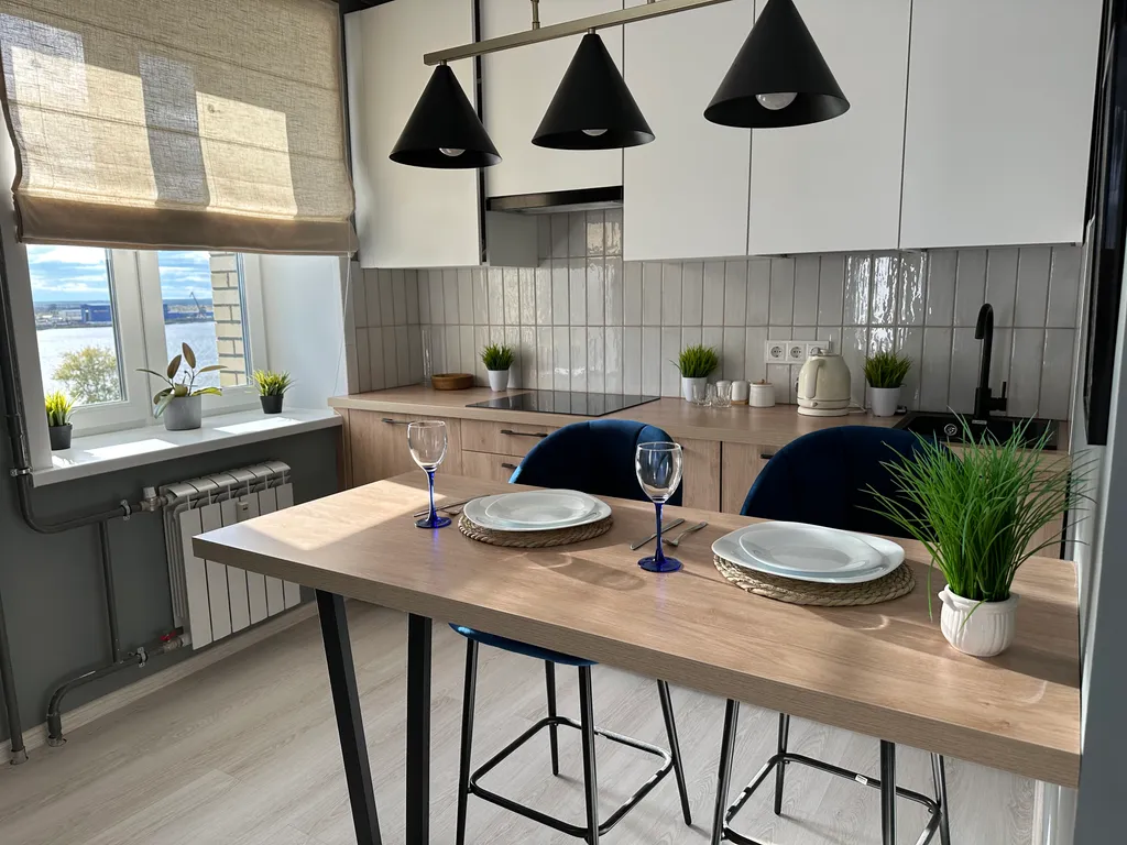 Квартира на набережной с шикарными закатами