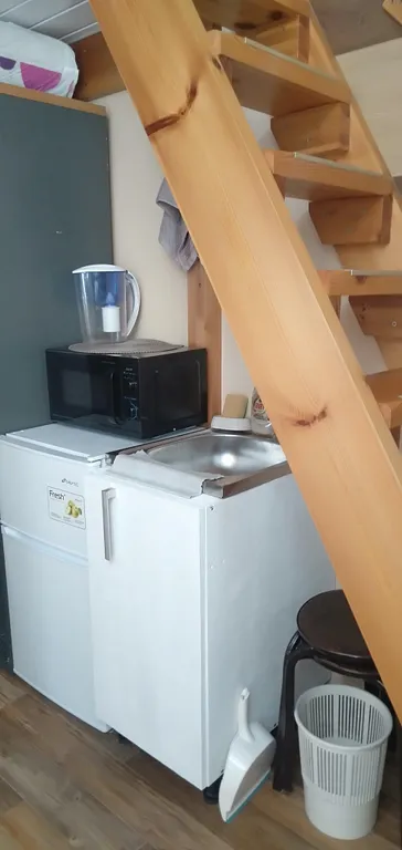 Студия в самом центре города/ двухуровневая.