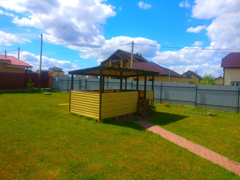 Дом с баней на дровах