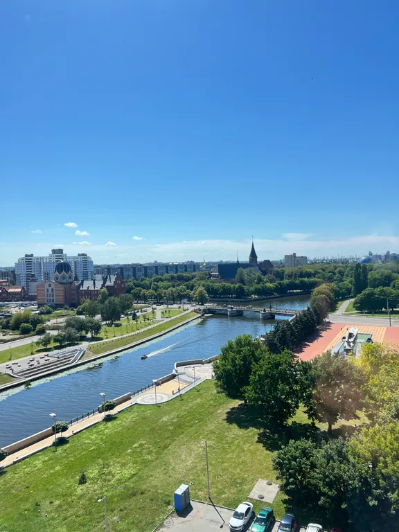 Квартира с интересным дизайном, в шаговой доступности до острова Канта