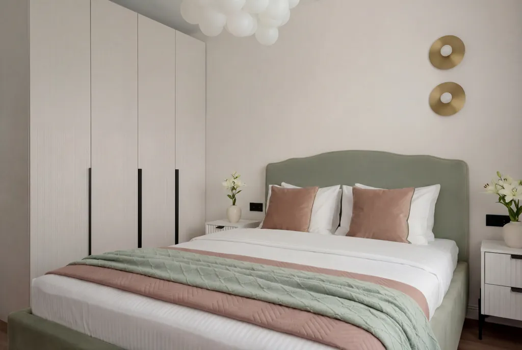 Квартира Квартира в мятных тонах у парка Краснодар с парковкой — Краснодар