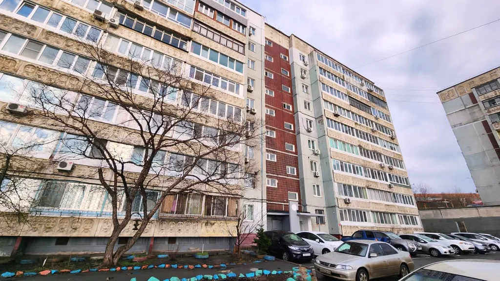 Квартира Просторная 1-к квартира рядом с авторынком Зеленый угол — Владивосток