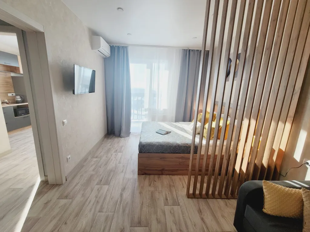 Светлая квартира для семьи и бизнес-путешественников