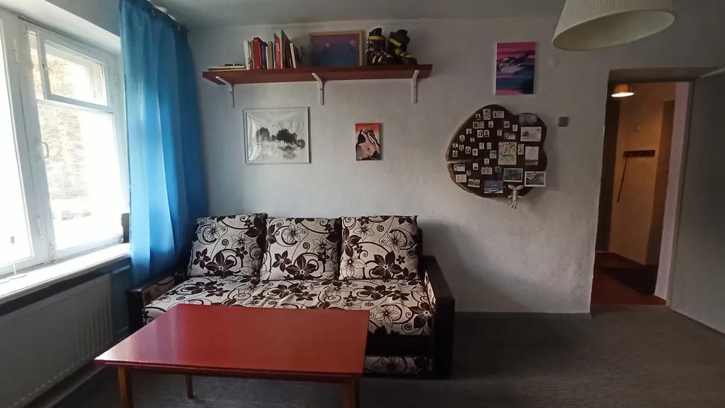 Светлая дизайнерская квартира с видом на горы и лес