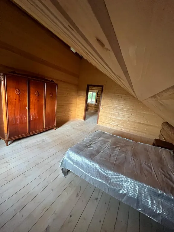 Зимний дом из бревна