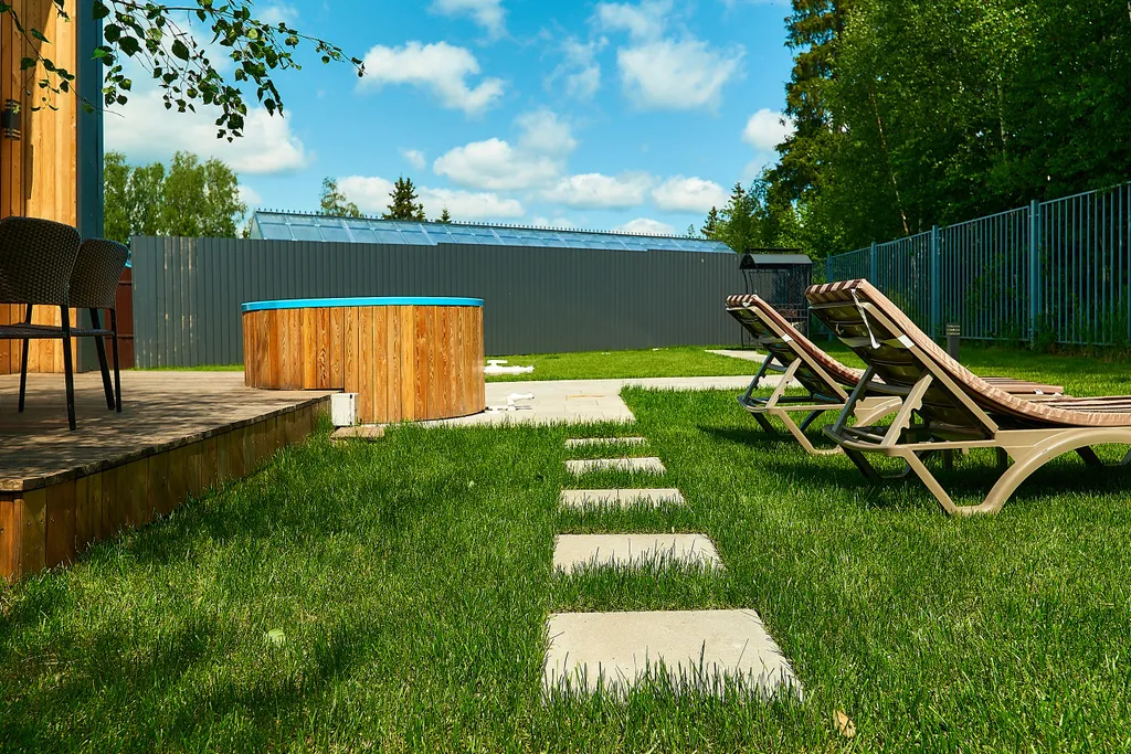 Коттедж Барнхаус с баней, бильярдом и видом на лес — Истра