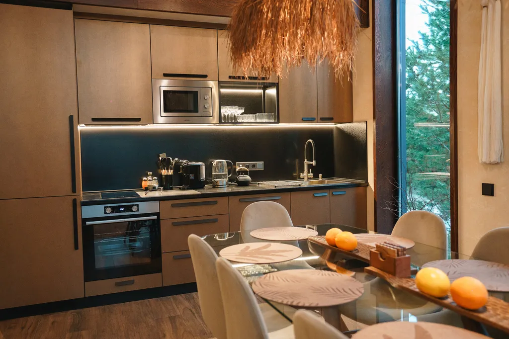 Barnhouse 120 м2 с камином и горячим чаном в Krona camp (40 км от Уфы)