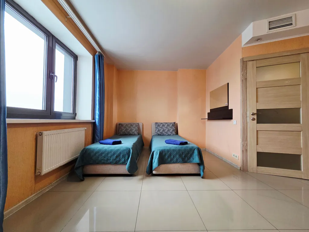 Двухкомнатная просторная квартира до 5 человек