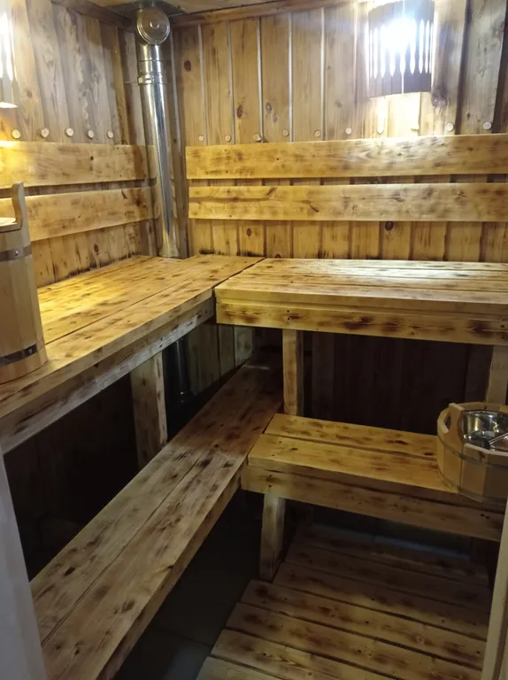 Коттедж Гостевой дом с русской баней и уличной купелью — Кириши