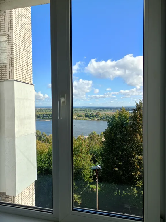 Новая квартира с видом на Оку