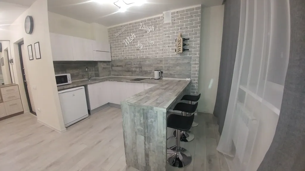 Уютная евродвушка в серых тонах