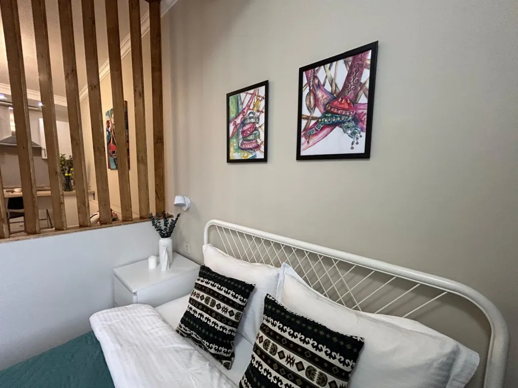 Студия Алма с прекрасным видом на город