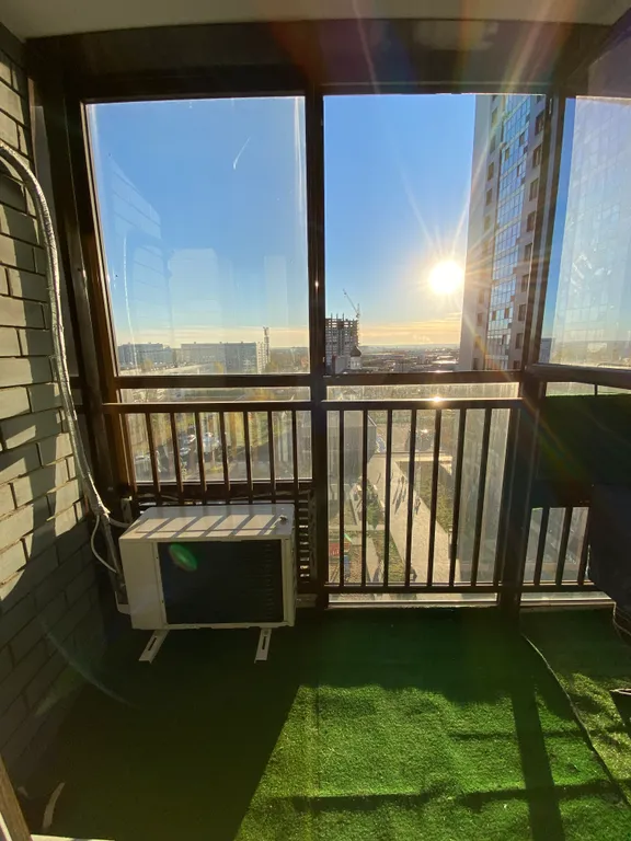 Уютная квартира студия с балконом