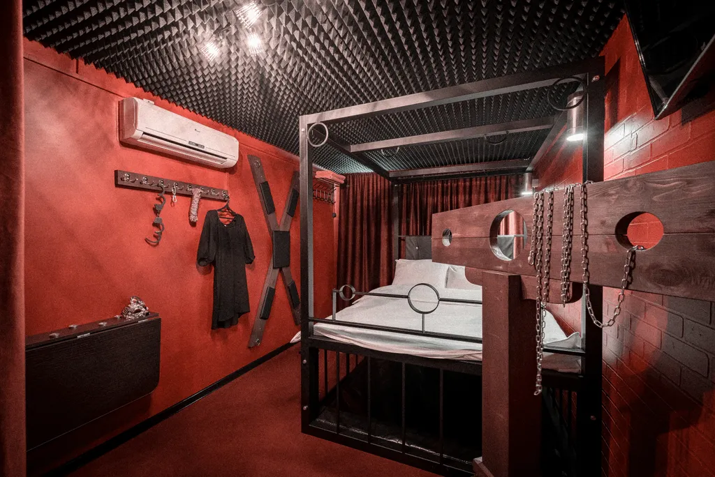 Квартира 18+ Красная комната апартаменты для романтических свиданий — аренда посуточно в Кудепста