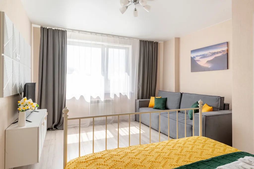 Апартаменты недалеко от залива, гостиничный сервис, бесконтактно