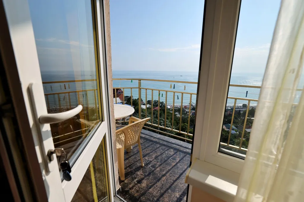 Квартира Двухместный номер с балконом и видом на море — Лазаревское