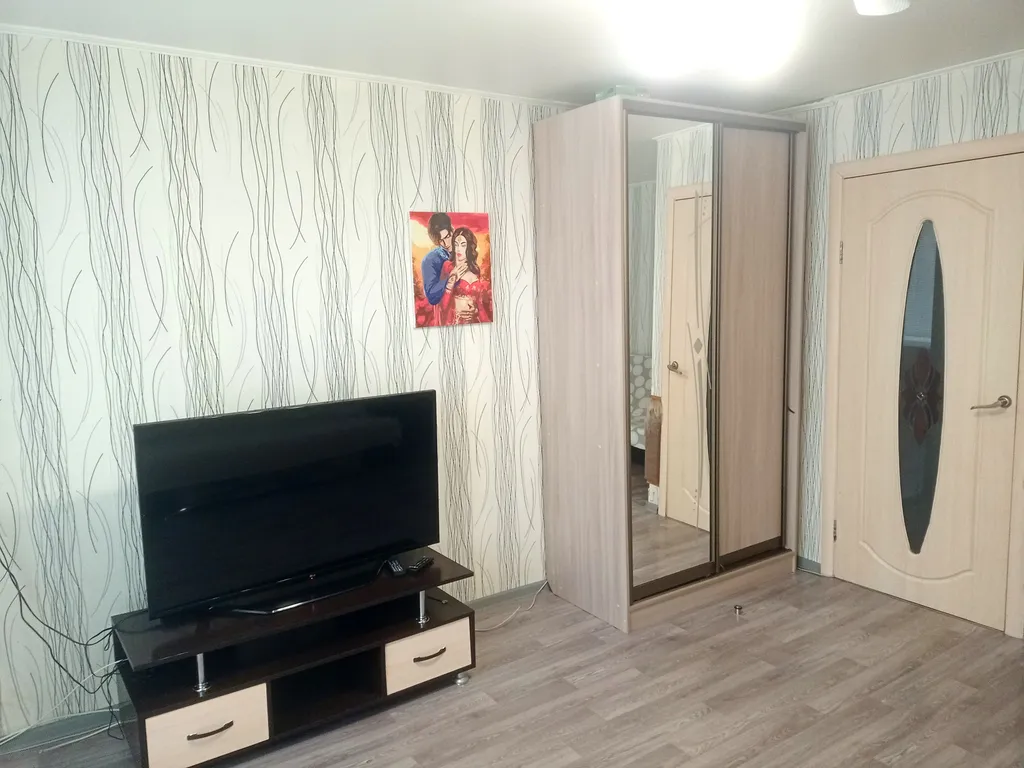 Уютная квартира с большой светлой лоджией.