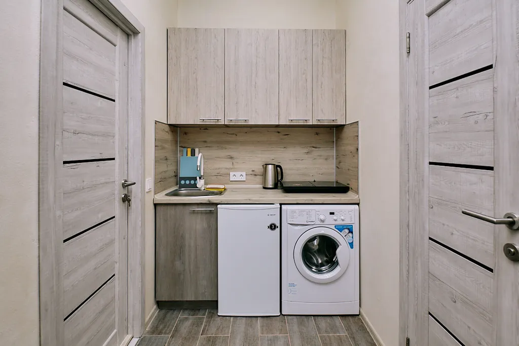 Уютная студия с террасой