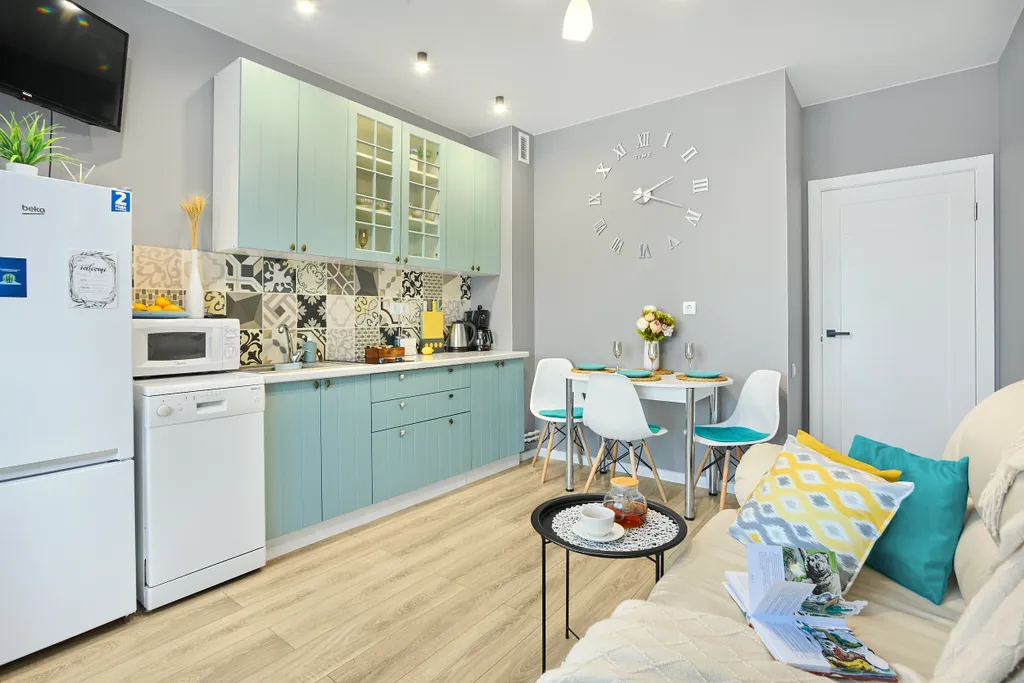 Новая светлая и уютная квартира рядом с лесом