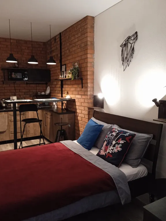 Квартира Видовая студия в стиле лофт — аренда посуточно в Батайск