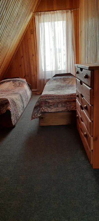 Двухэтажный дом с баней