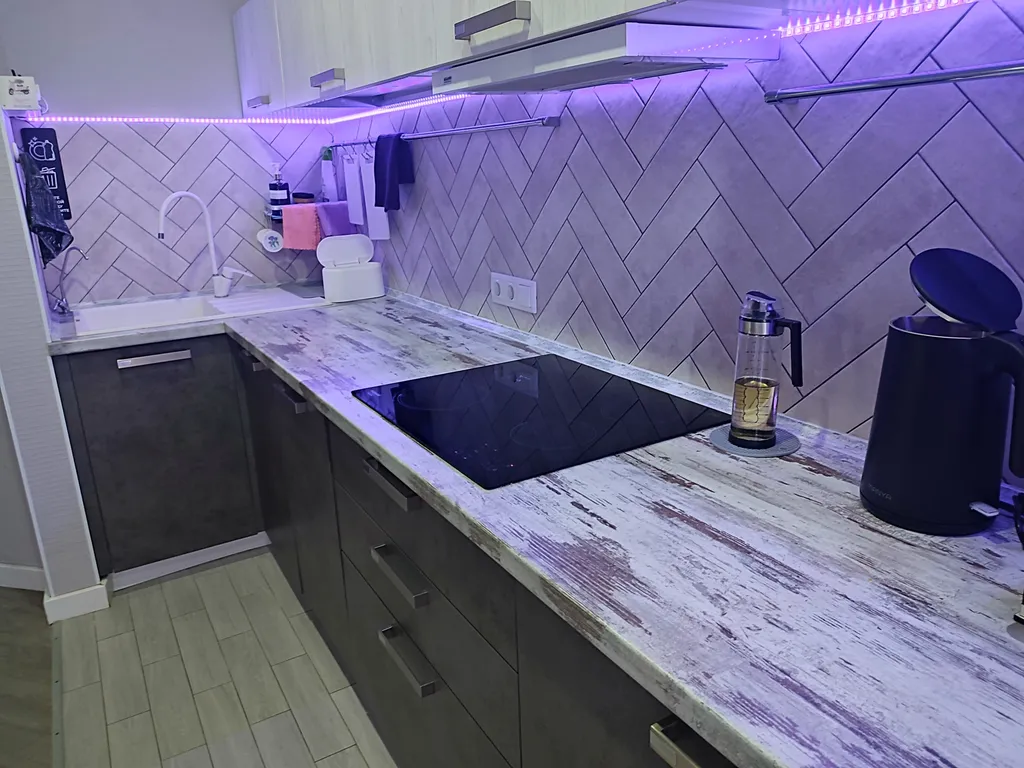 Дизайнерская 1-комнатная квартира с видом на город и парк