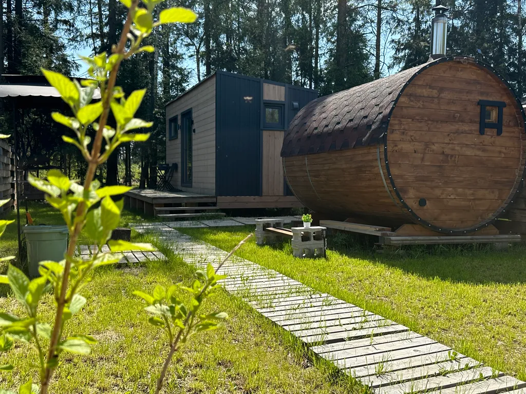 Уютный модуль на двоих с банькой