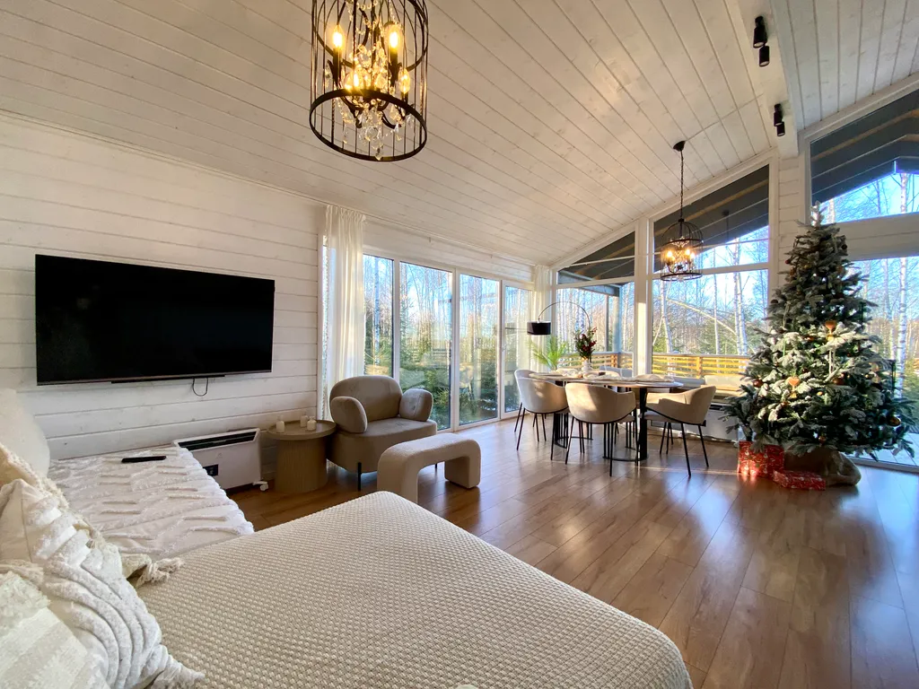 Коттедж Коттедж Частная усадьба №3 с баней и чаном — Петровское