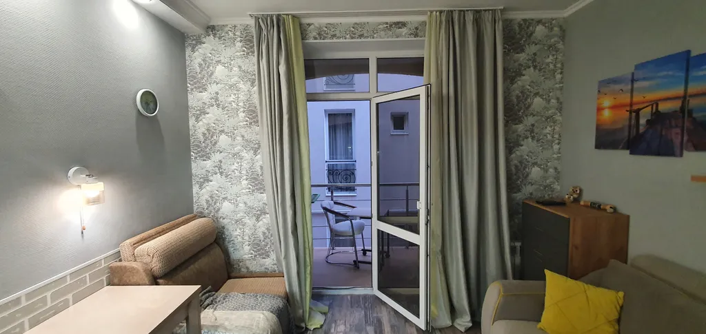 Квартира Квартира Уютная студия с тёплым бассейном и wi-fi — Сириус