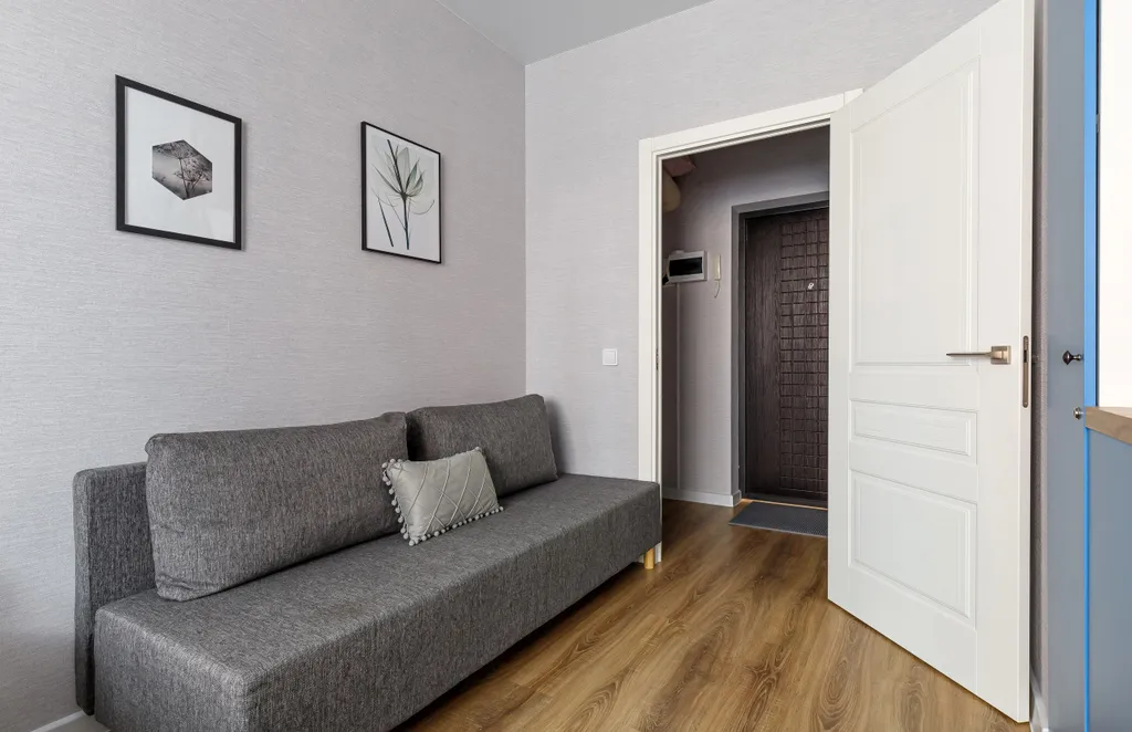 Современная студия для 4 гостей в ЖК Парк Победы