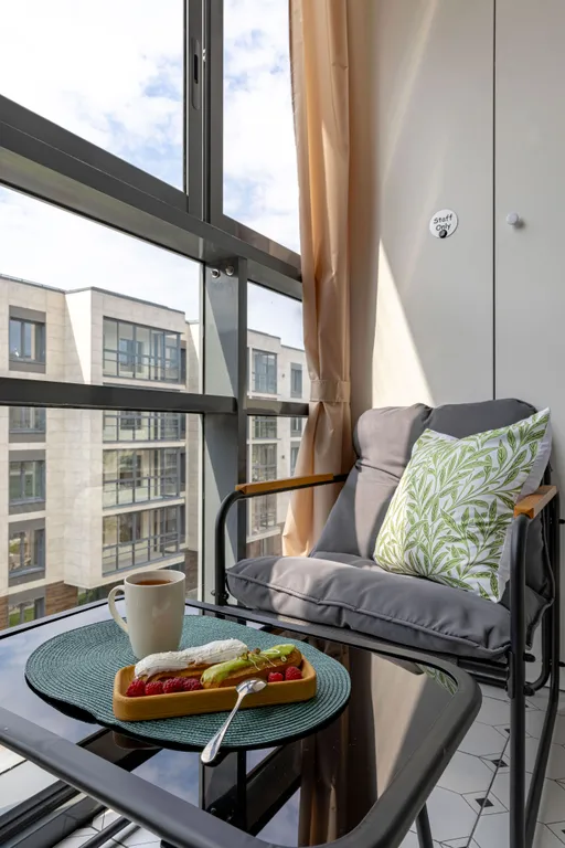 Апартамент Зеркальный в Курортном районе в доме с бассейном и сауной