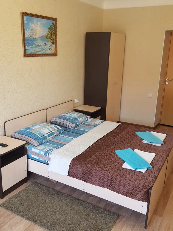 Квартира Квартира Двухместный улучшенный двухкомнатный с двухспальной кроватью. — Кучугуры