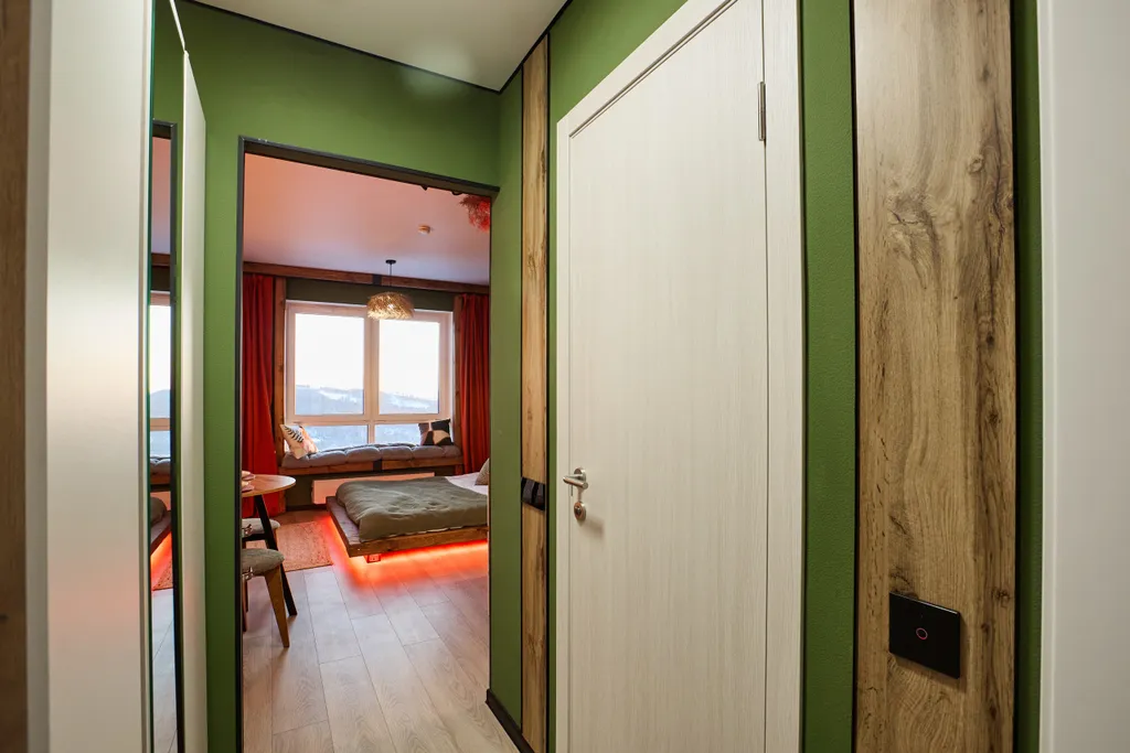 Квартира Квартира Романтичная студия с панорамным видом — Екатеринбург