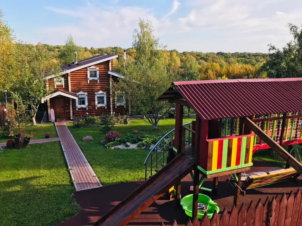 Коттедж Дом из бревна Терем с сауной в черте города — аренда посуточно в Нижний Новгород