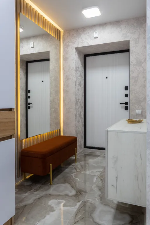 Новая 2-комнатная квартира с джакузи и сауной