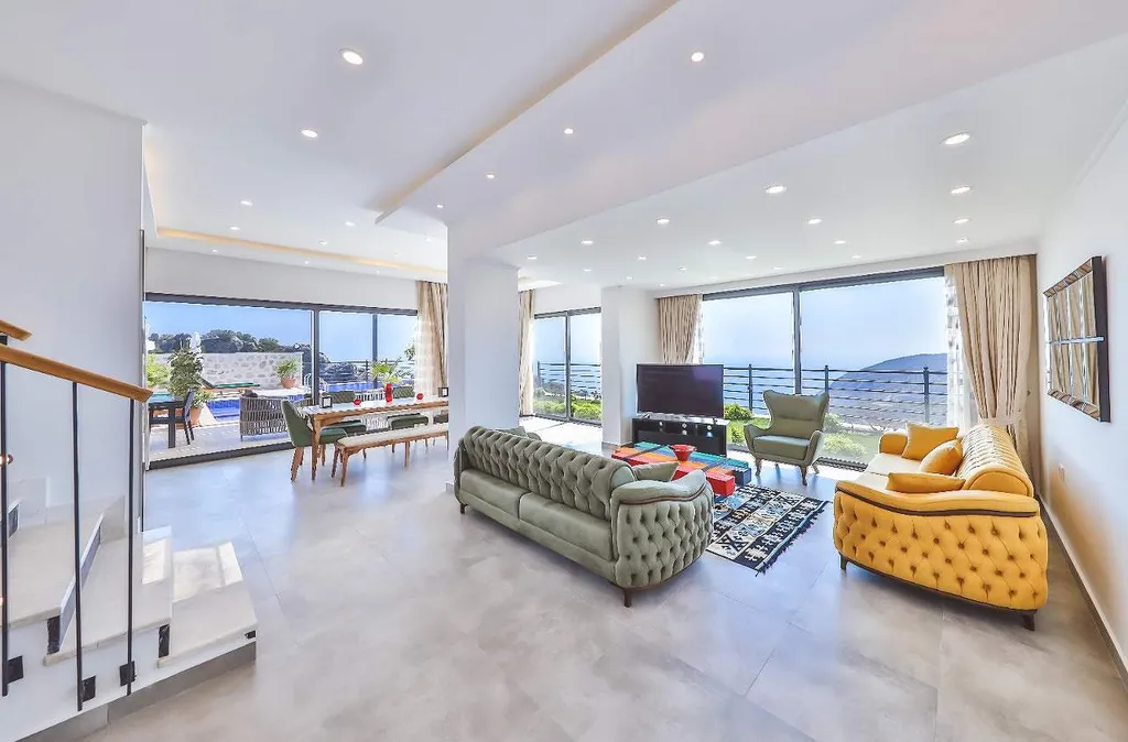 Вилла 1183 в Калкане 3+1 с подогреваемым бассейном