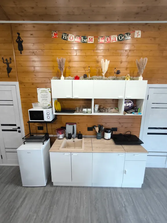 Глемпинг Мечта у Волги с бочкой Фурако