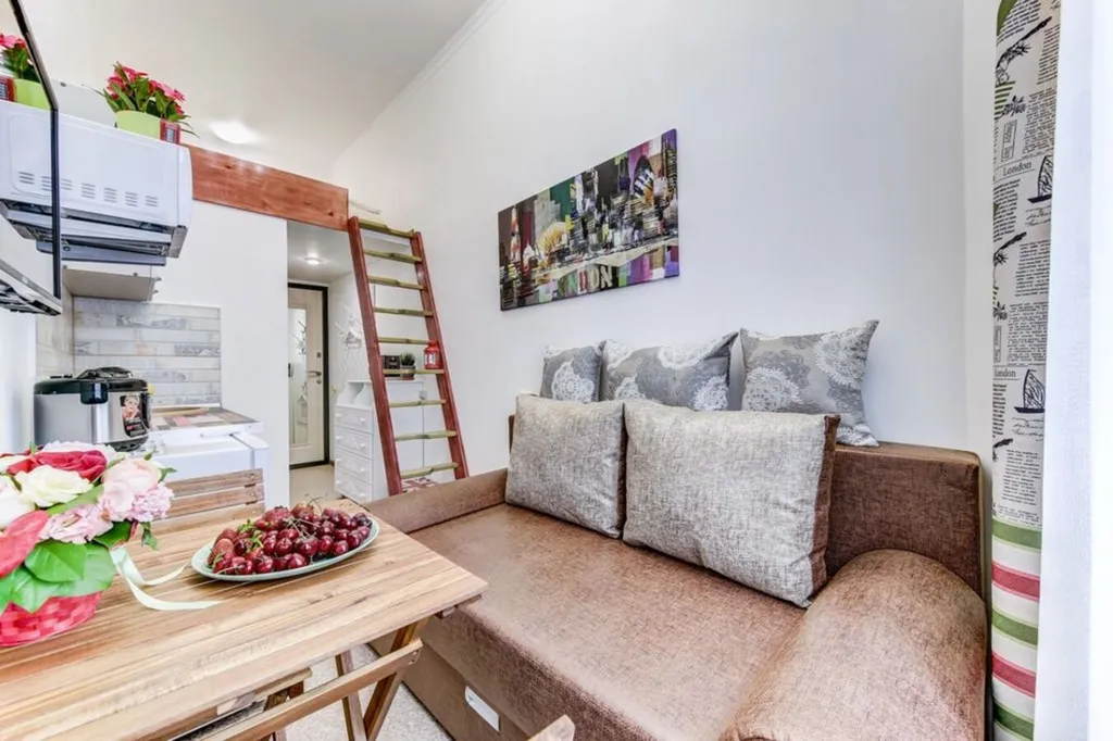 Квартира Уютная двухуровневая студия в центре Петербурга — аренда посуточно в Санкт-Петербург