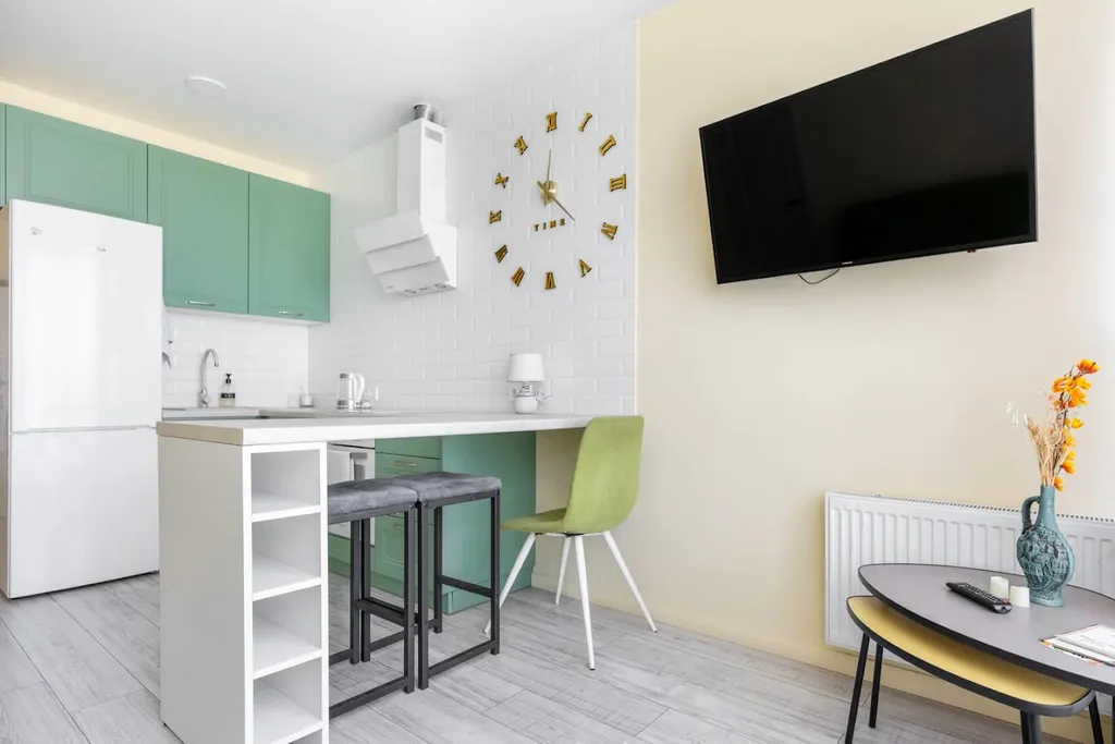 Квартира евродвушка с отдельной стальной у метро Аэродромная