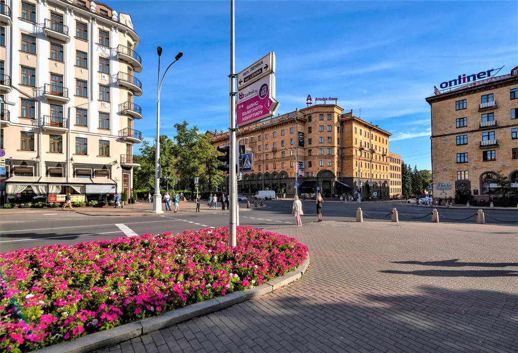 Квартира Квартира Europa old town free parking — Минск
