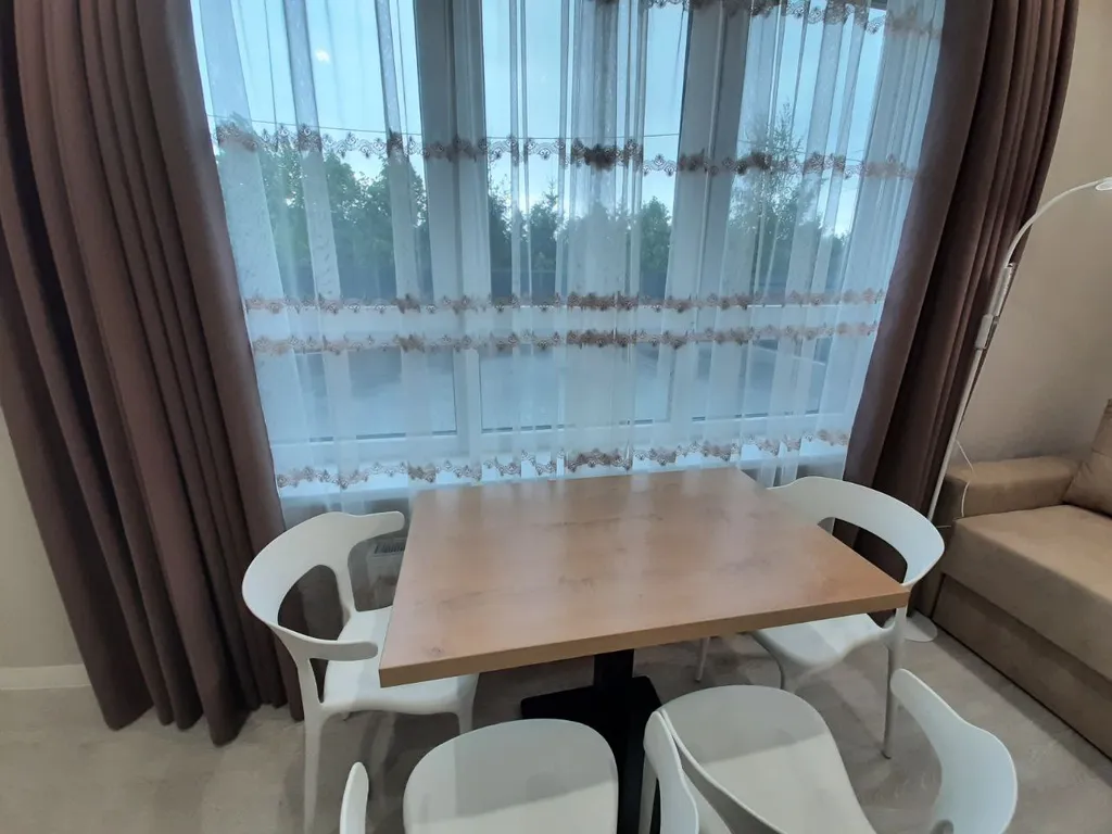 Квартира с участком, барбекю зона, закрытая территория, парковка