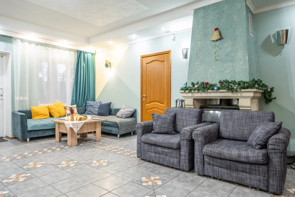 Большой коттедж с сауной