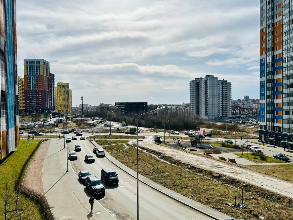 Квартира Квартира Однушка в Чистом Небе с фламинго — Санкт-Петербург
